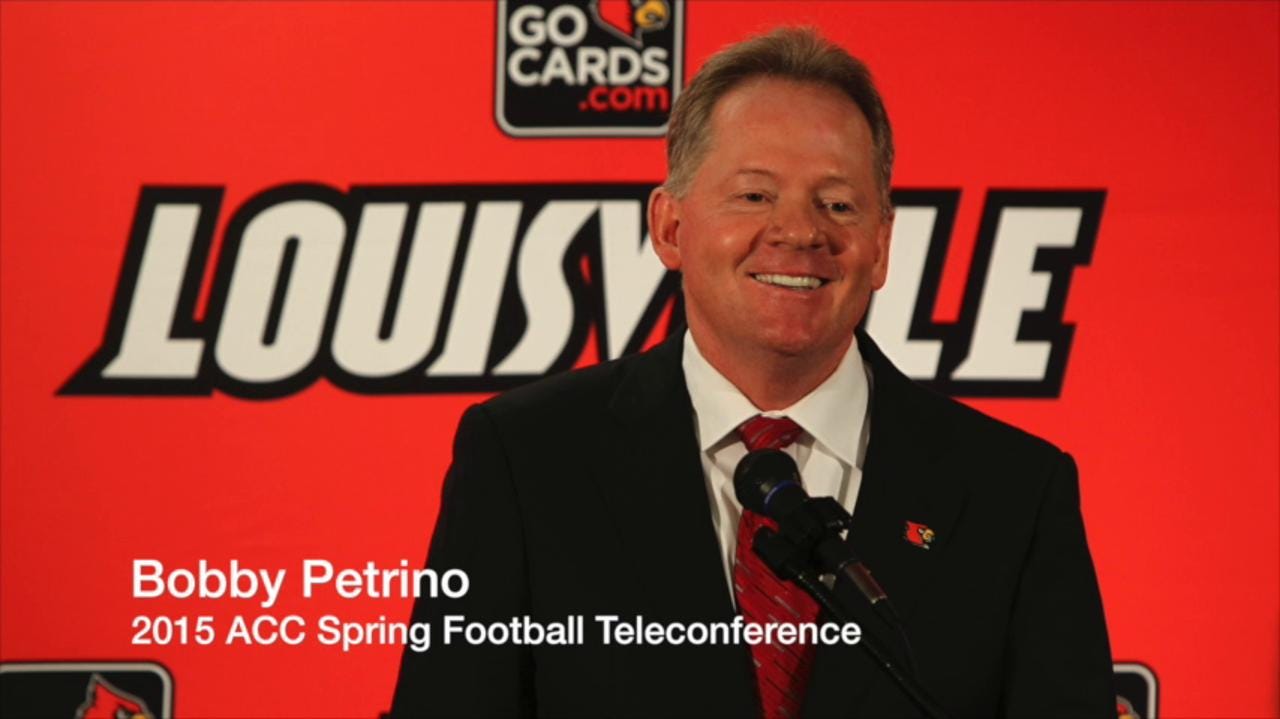 Listen | Bobby Petrino on 2015 ACC Spring Football Teleconference