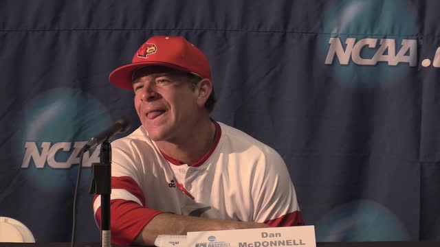 Louisville baseball chases, can't catch Bieber in NCAA Super Regional