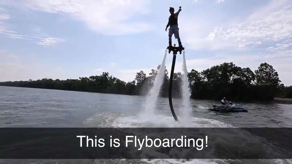 Flyboarding - Hydroflying Watersports