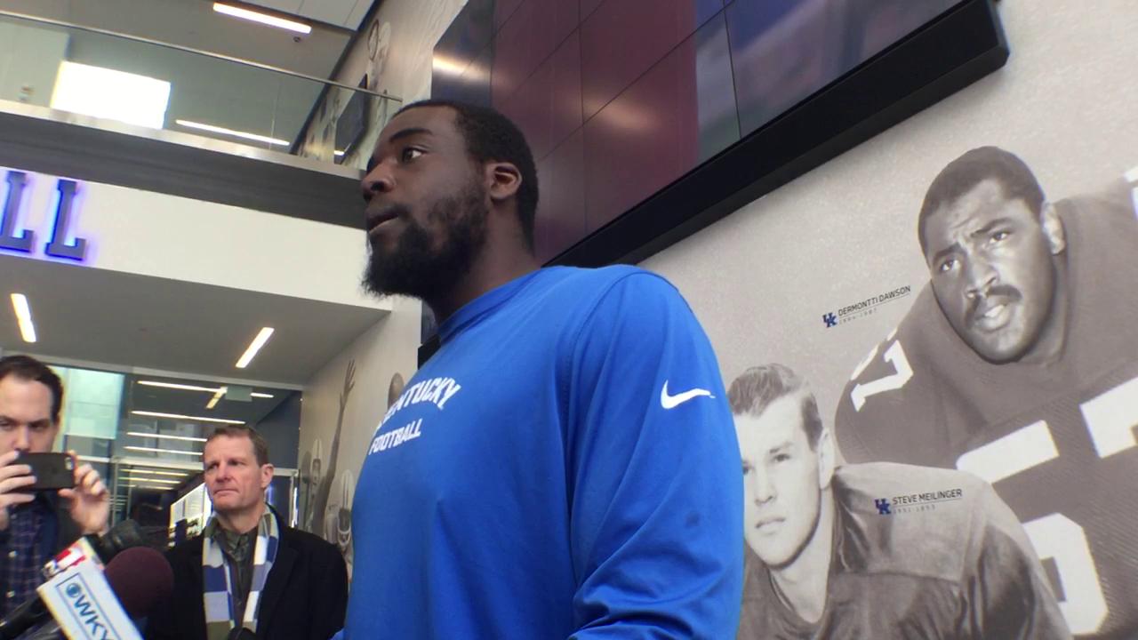 Kentucky Football | Offensive linemen 'ready to play anywhere'