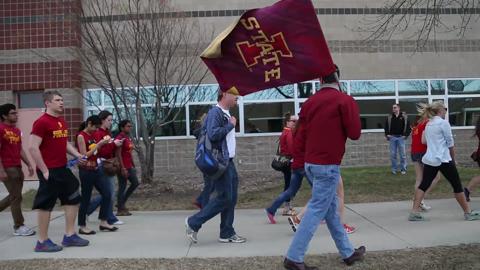 Iowa State Community Marches To Counter Veishea Riot