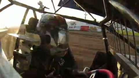 Queen of Knoxville Raceway wows on, off track