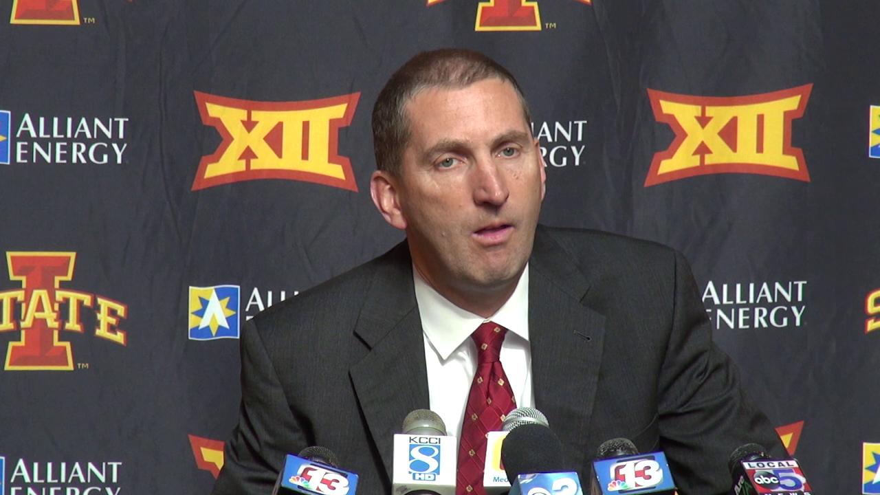 Iowa State Athletic Director Jamie Pollard On Firing Football Coach ...