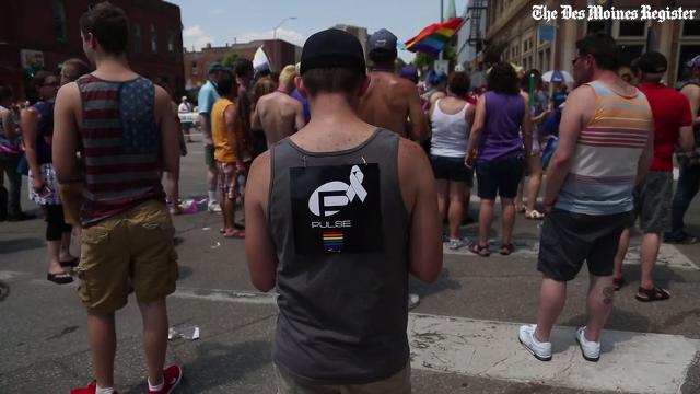 Des Moines Pridefest Supports Orlando Shooting Victims