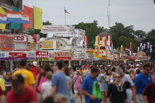 Iowa State Fair: Free entertainment, Grandstand shows, new food