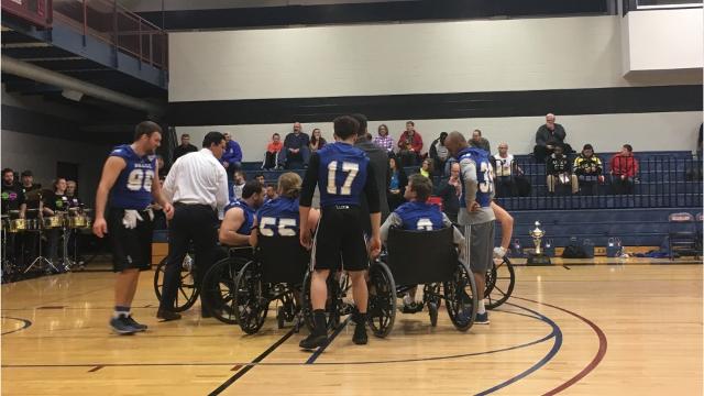 Drake Grand View Athletes Use Wheelchair Basketball To Highlight