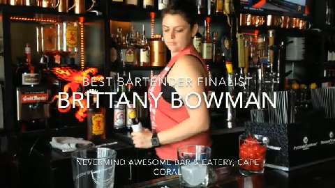 Best Bartender Brittany Bowman Nevermind Awesome Bar