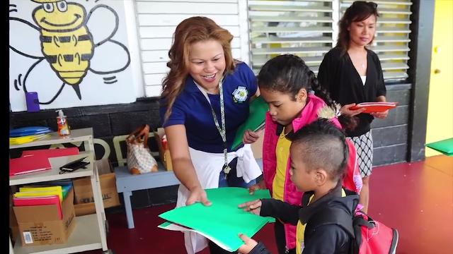 First day of classes for public school