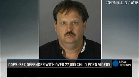 Porn Sex Baby - Sex offender found with 27,000 child porn videos