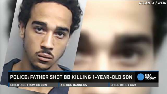 Police: Baby killed by father with air gun