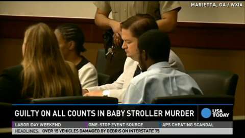 Teen guilty of murdering Georgia baby in stroller
