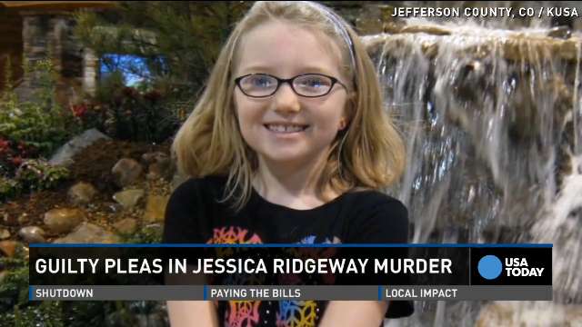 Jessica Ridgeway Missing Jessica Ridgeway's accused killer pleads guilty