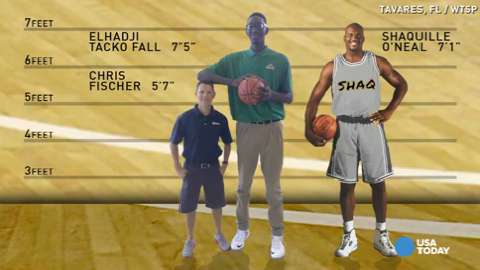 This High School Basketball Player Is Taller Than Shaq