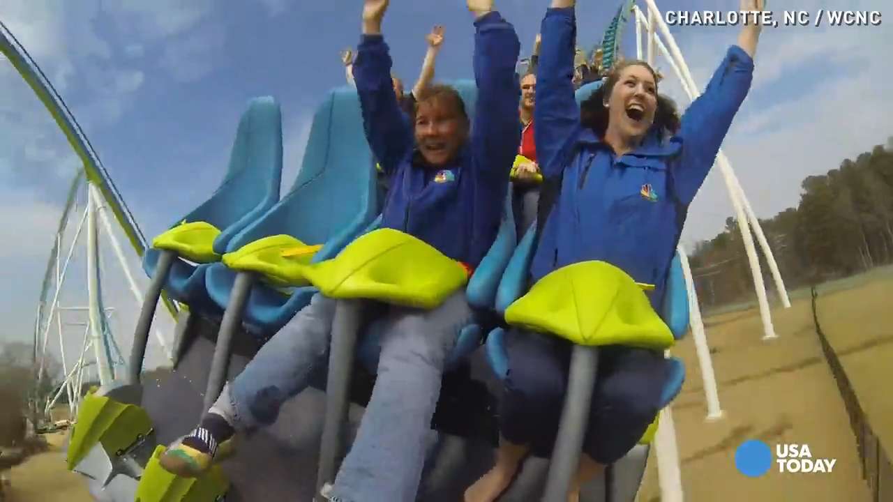 Take a furious ride on Fury 325 roller coaster