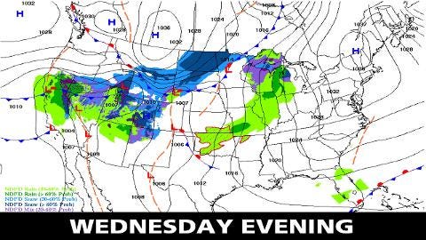 Paul Poteet's Wednesday forecast