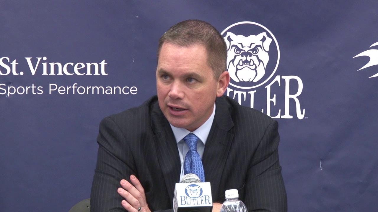 Butler Indiana Coach Butler coach: 'Really proud of our guys' effort'