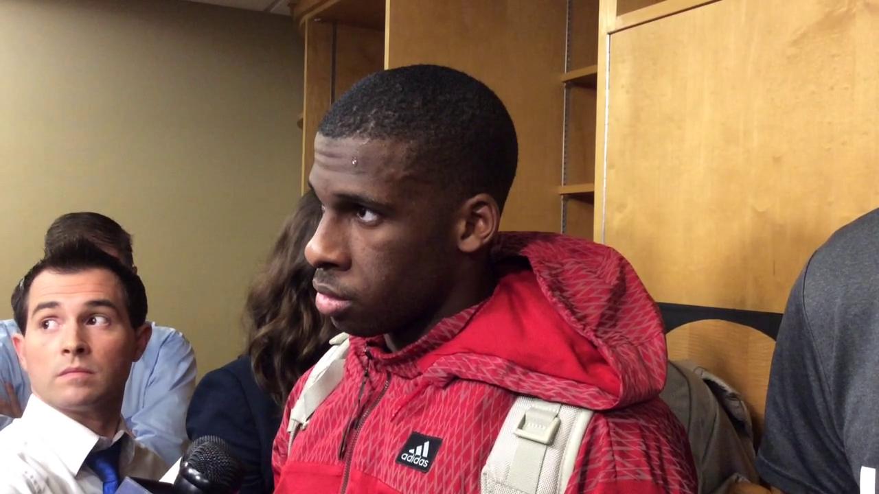 Matthew Rust Iu IU players speak following Purdue loss