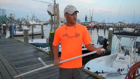 diy flounder light