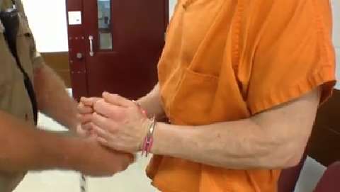 Shackled Inmate How prisoners are shackled for transport