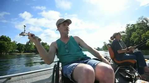 Third Annual White River fishing trip for Paralyzed Veterans