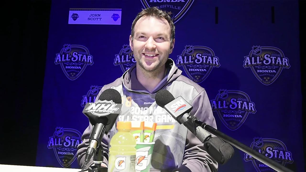 2016 NHL All-Star Game Reebok Premier Jersey Sz S John Scott MVP
