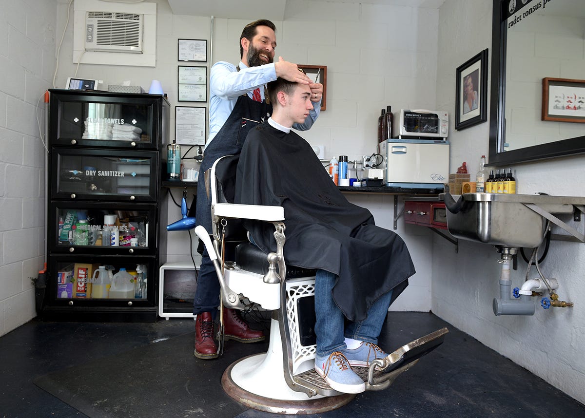 How Jars Of Clay Guitarist Ended Up As A Barber