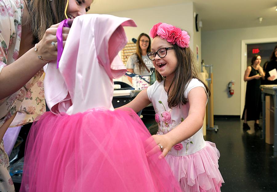 Design for all: O'More students tailor outfits for kids with Down syndrome