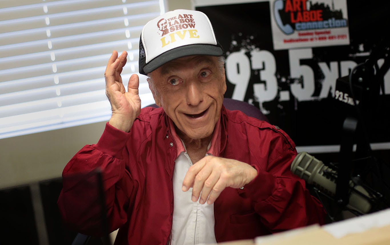 Father of oldies Art Laboe returns to medium he owned