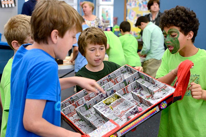 Elementary School students get hands on with problem solving