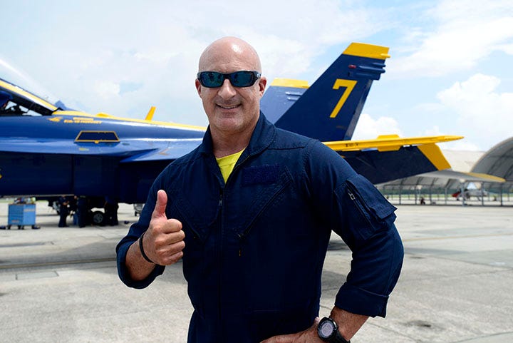 Blue Angels thrill civilians with VIP rides