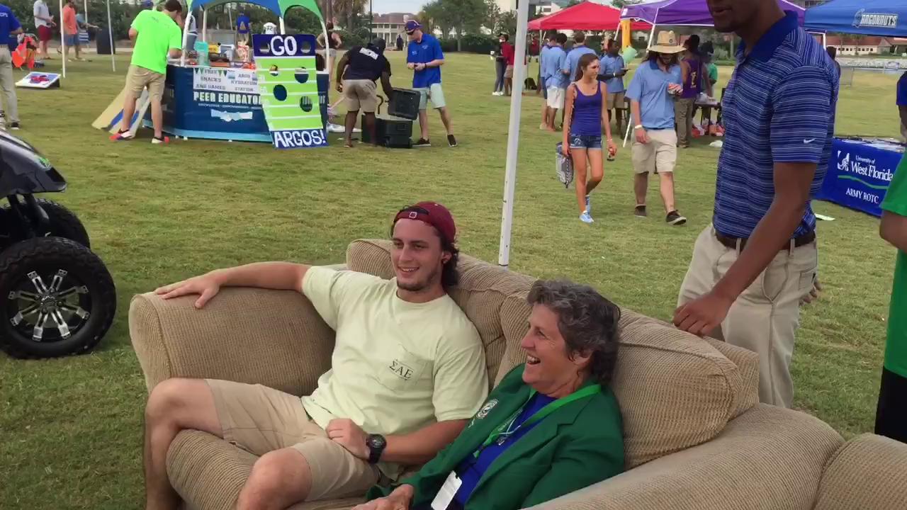 Grad Walk Way UWF stages Argo Walk, big night for PHS grad Norwood