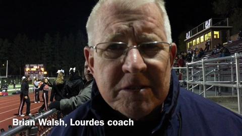 Lourdes football coach Brian Walsh discusses week off, ahead