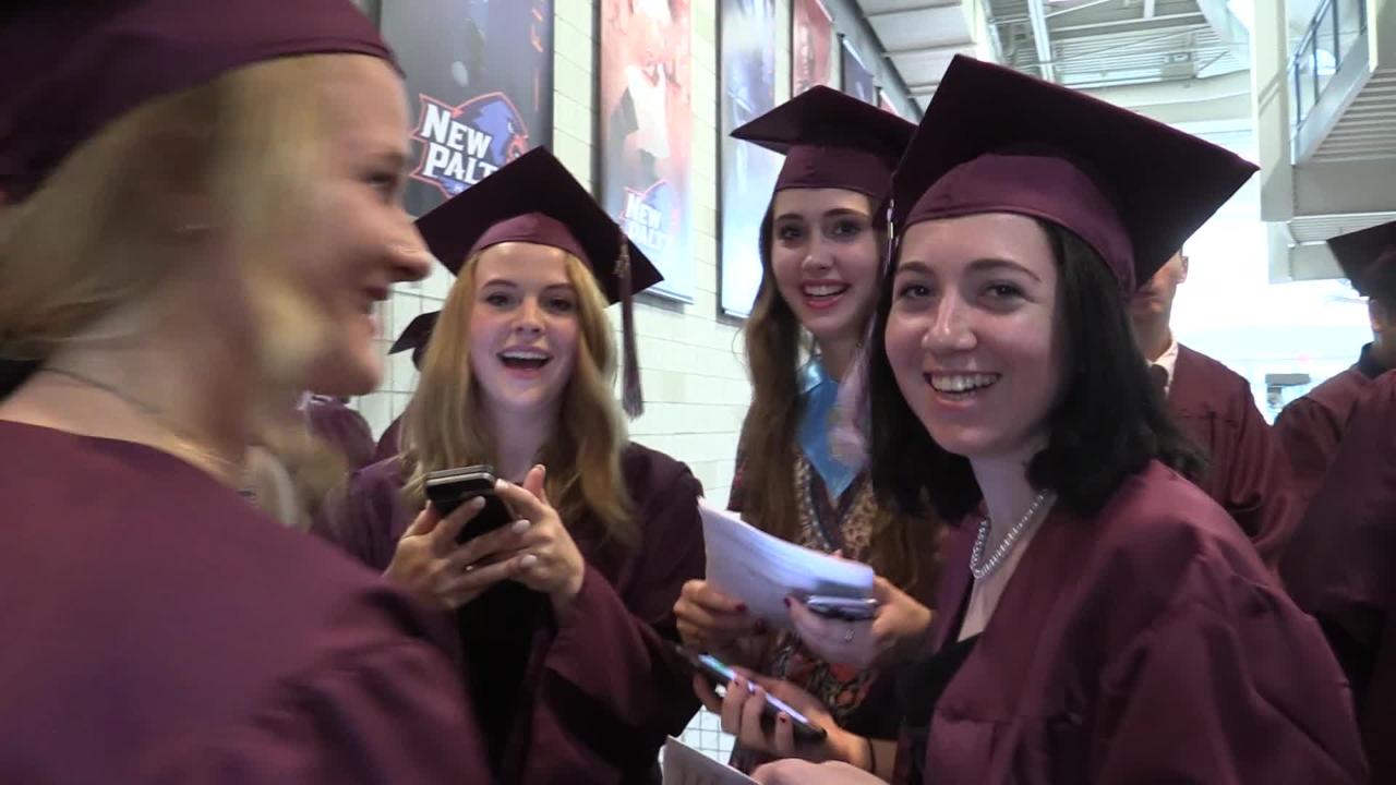 Video New Paltz High School graduation