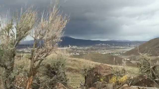 Watch: Stormy weather returns to Reno