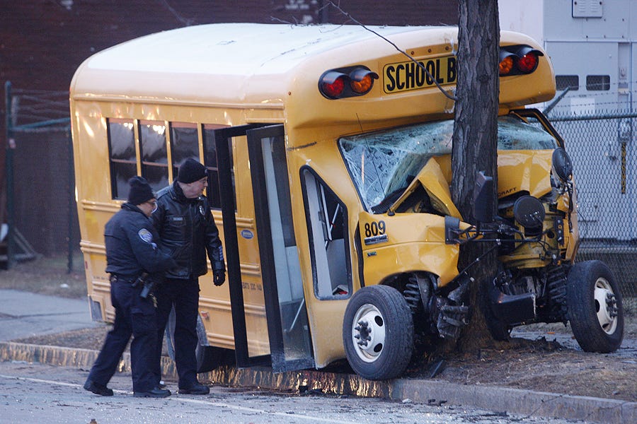 school bus driver stabbed to death in front of students