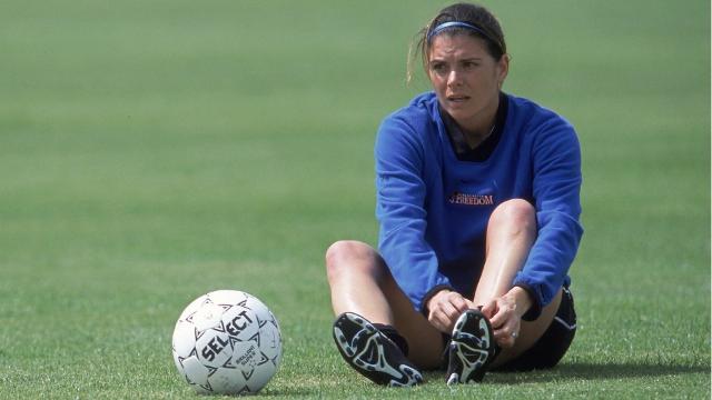 Mia Hamm on the other football: 'I didn't really enjoy getting hit