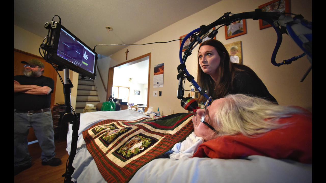 Adaptive Tech Connects Paralyzed Woman To The World