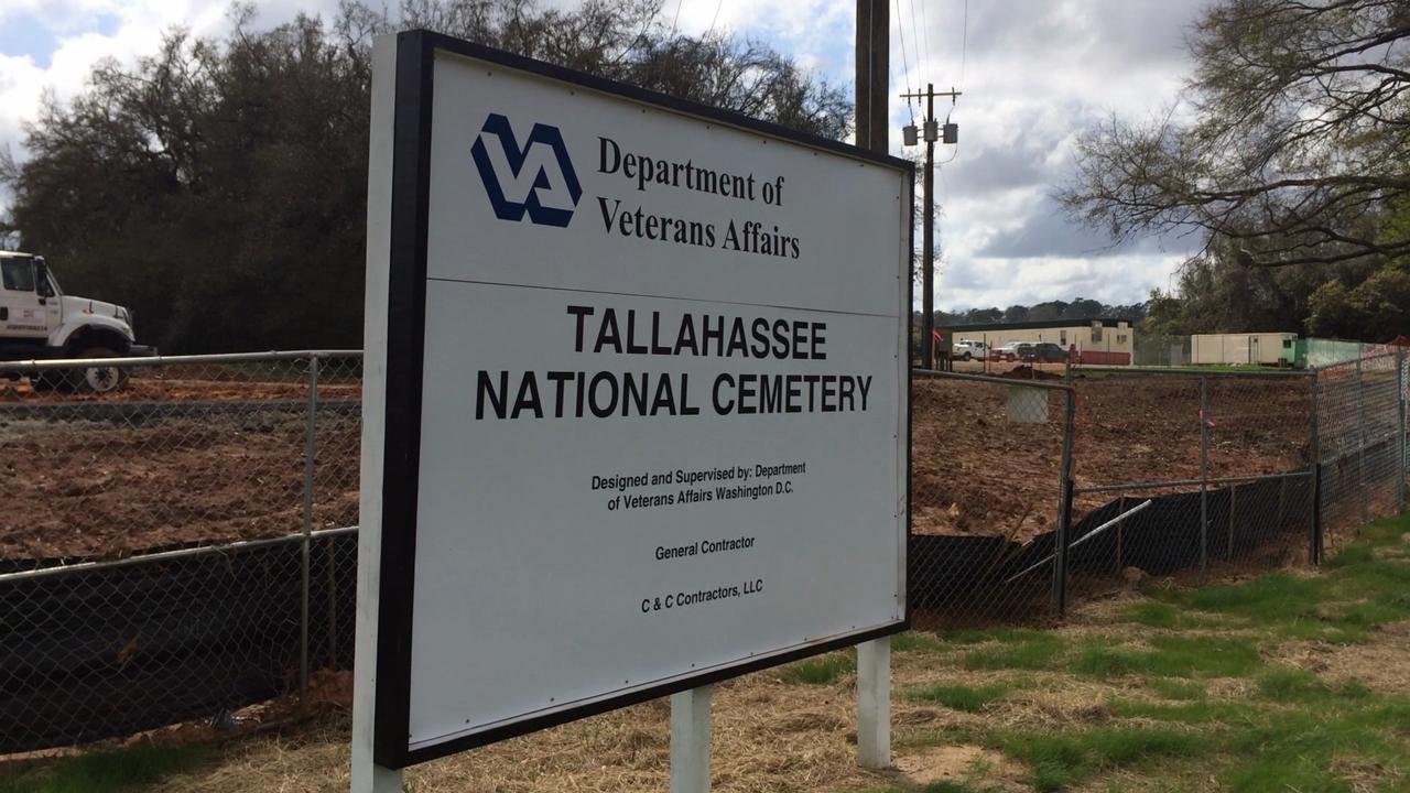 Tallahassee National Cemetery Construction Moving Quickly   41801896001 4103810432001 Talla National Cemetery Vs 