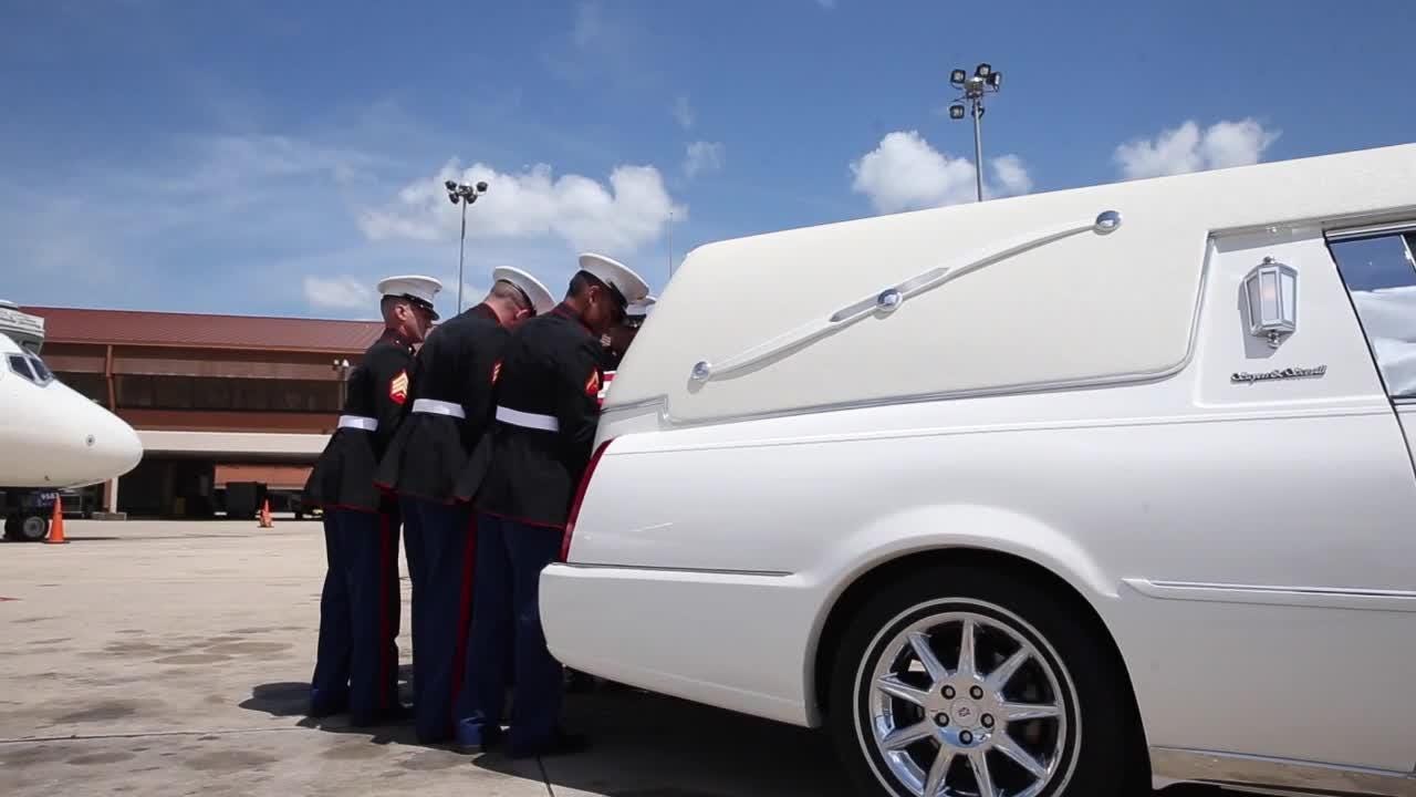 Missing WWII Marine makes final journey home
