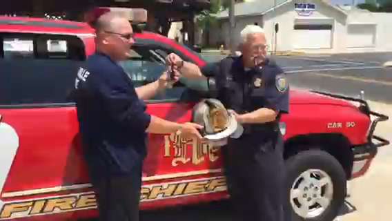 Kurt Hess' last day as Millville fire chief