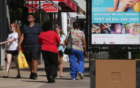 Video Text questions at Cross County Shopping Center