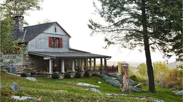 Kent Cabin Transformed Into Adirondack Style Great Camp