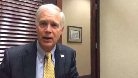 Sen. Johnson talks manufacturing, ISIS during visit