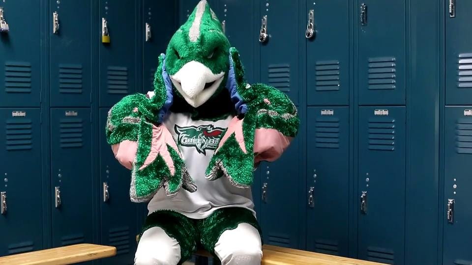 Phlash Phoenix Secret world of Green Bay's mascots